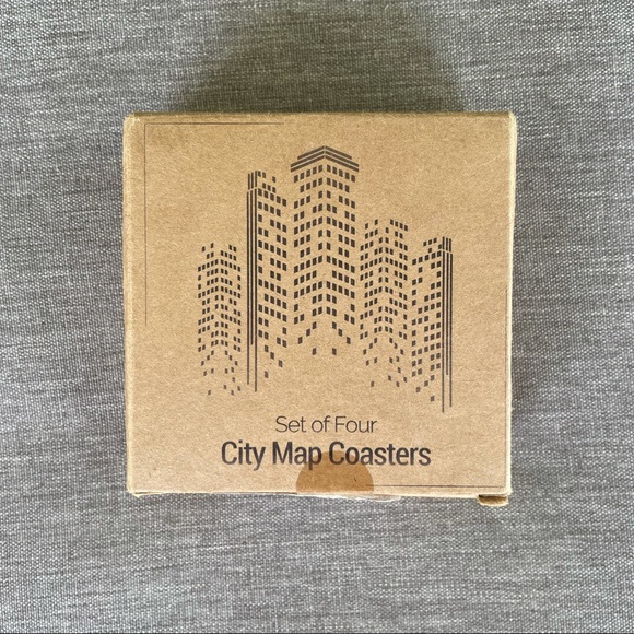 New Seattle Washington Wooden Coaster Set - Picture 5 of 6